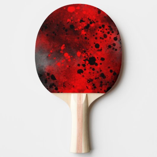 Spuitverf Spat Effect Ping Pong Paddle Tafeltennisbatje (Voorkant)