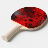 Spuitverf Spat Effect Ping Pong Paddle Tafeltennisbatje (Voorkant Gekanteld)