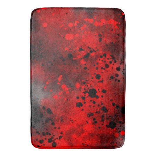 Spuitverf Splatter Effect Bath Mat (Voorkant Verticaal)