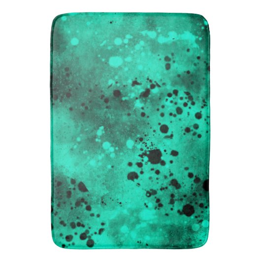 Spuitverf Splatter Effect Bath Mat (Voorkant Verticaal)