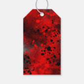 Spuitverf Splatter Effect Gift Labels Cadeaulabel (Voorkant)