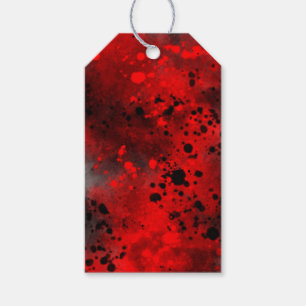 Spuitverf Splatter Effect Gift Labels Cadeaulabel