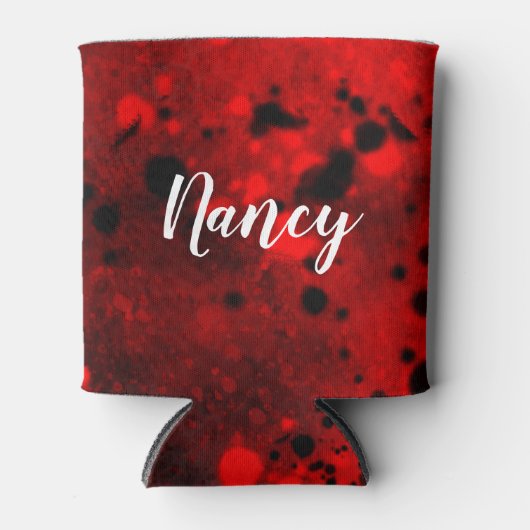 Spuitverf Splatter Effect Koelaar Blikjeskoeler (Voorkant)