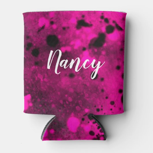 Spuitverf Splatter Effect Koelaar Blikjeskoeler (Voorkant)