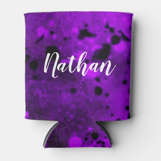 Spuitverf Splatter Effect Koelaar Blikjeskoeler (Voorkant)