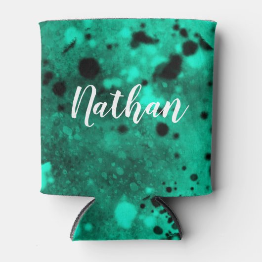 Spuitverf Splatter Effect Koelaar Blikjeskoeler (Voorkant)