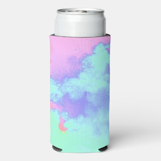 Spuitverf Splatter Effect Koelaar Seltzer Blikjeskoeler (Seltzer Achterkant)