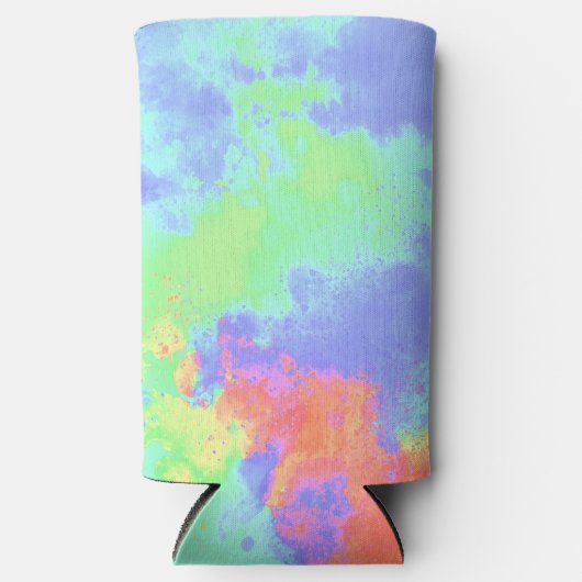 Spuitverf Splatter Effect Koelaar Seltzer Blikjeskoeler (Voorkant)