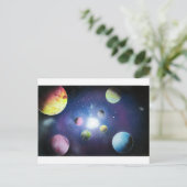 Spuitverf Verf Kunstruimte verfijnen Briefkaart (Staand voorkant)