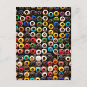 Spuitverfblikjes Briefkaart