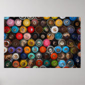 Spuitverfblikjes, graffiti poster (Voorkant)