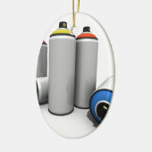 Spuitverfblikjes Keramisch Ornament (Links)