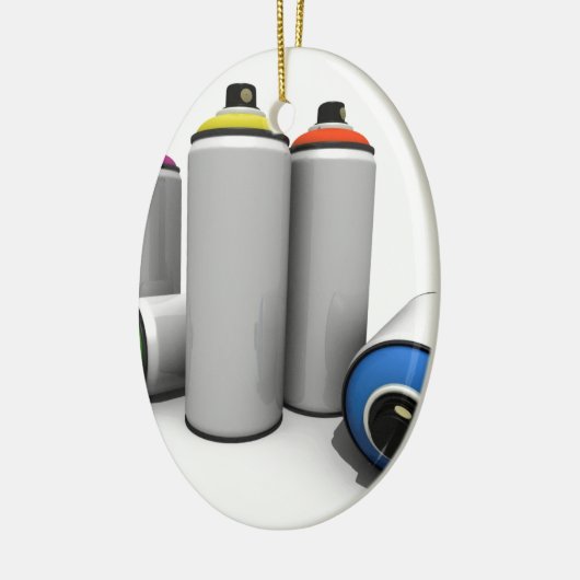 Spuitverfblikjes Keramisch Ornament (Links)