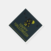 Spukhuis, Fijne Halloween Servet (Hoek)