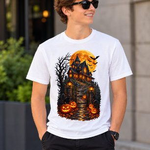 Spukhuis PNG, Halloween Spukhuis, Spoo Tri-Blend Shirt