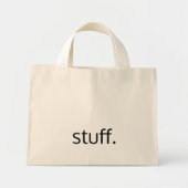 spul. mini tote bag (Voorkant)