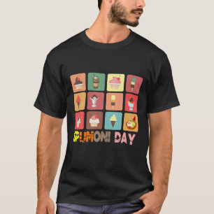 Spumoni Dag Zomer Snoepjes Dessert Lover T-shirt