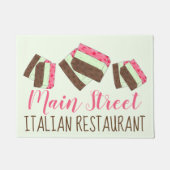 Spumoni Gelato Ice Cream Italy Restaurant Food Deurmat (Voorkant)