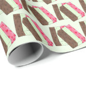 Spumoni Italiaans Gelato Ice Cream Dessert Spumone Cadeaupapier (Rol Hoek)