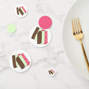 Spumoni Italiaans Gelato Ice Cream Dessert Spumone Confetti