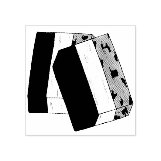 Spumoni Italiaans Gelato Ice Cream Dessert Spumone Rubberstempel (Afrduk)