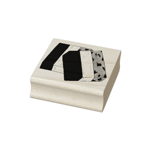 Spumoni Italiaans Gelato Ice Cream Dessert Spumone Rubberstempel (Stempel)