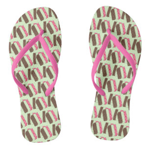 Spumoni Italiaans Gelato Ice Cream Dessert Spumone Teenslippers