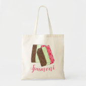 Spumoni Italiaans Gelato Ice Cream Dessert Spumone Tote Bag (Voorkant)