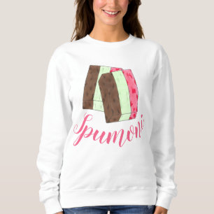 Spumoni Italiaans Gelato Ice Cream Dessert Spumone Trui