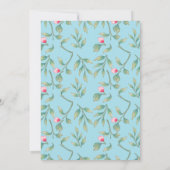 Spun Sugar Rehearsal Dinner Kaart (Achterkant)