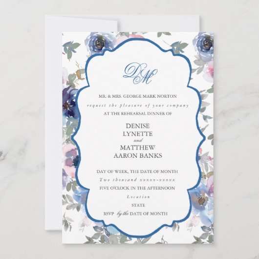 Spun Sugar & Skydiver Blue Inv Kaart (Voorkant)