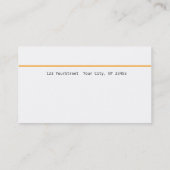 Spun Yarn Arts Crafts Knitting Artist Visitekaartje (Achterkant)