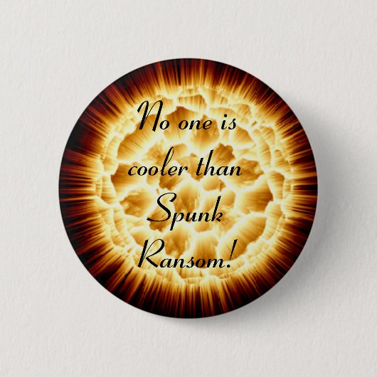 Spunk Ransom Ronde Button 5,7 Cm (Voorkant)