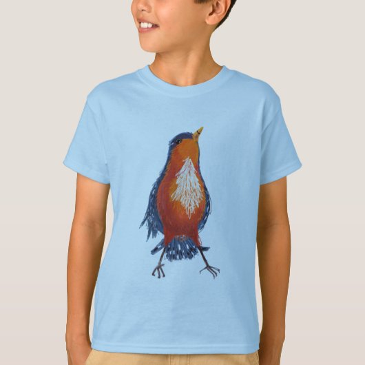 Spunky bird t shirt (Voorkant)