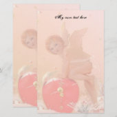 Spunky Cupid Briefpapier (Voorkant / Achterkant)