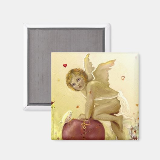 Spunky Cupid Magneet (Voorkant / Achterkant)