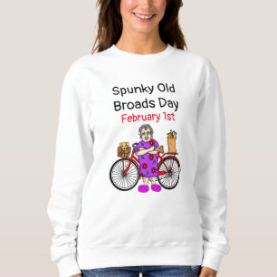 Spunky Old Broads Day   1 februari Trui