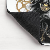 Spunky Paws De Funky Steampunk Kat Muismat (Hoek)