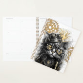 Spunky Paws De Funky Steampunk Kat Planner (Display)