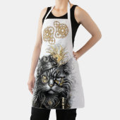 Spunky Paws The Funky Steampunk Cat  Schort (Insitu)