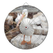 Spunky Pelican Dartboard Dartbord (Voorkant)