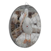 Spunky Pelican Dartboard Dartbord (Voorkant Links)