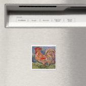 Spunky Rooster Magnet (Insitu (Vaatwasser))