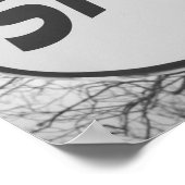 Spur-gasstation Poster (Hoek)