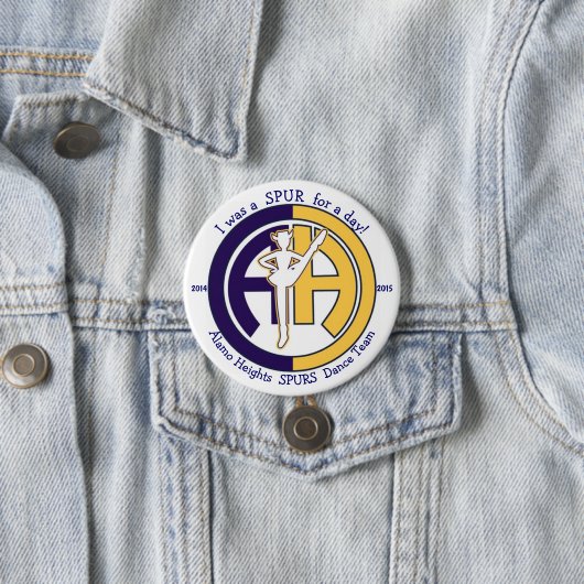 SPUR voor een dagknop Ronde Button 7,6 Cm (In situ)