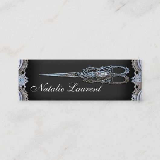 Spure Skinny Chic  Scissor Stylist Mini Visitekaartje (Voorkant)