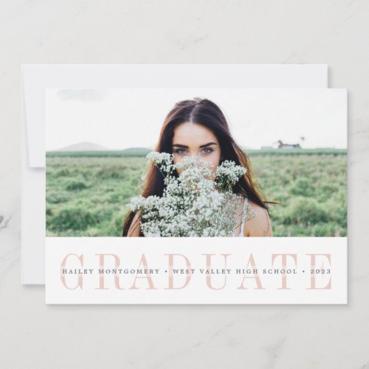 Spure Stripe | Aankondiging van twee foto-Afstuder (Voorkant)