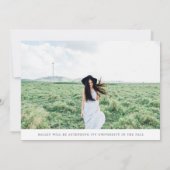 Spure Stripe | Aankondiging van twee foto-Afstuder (Achterkant)