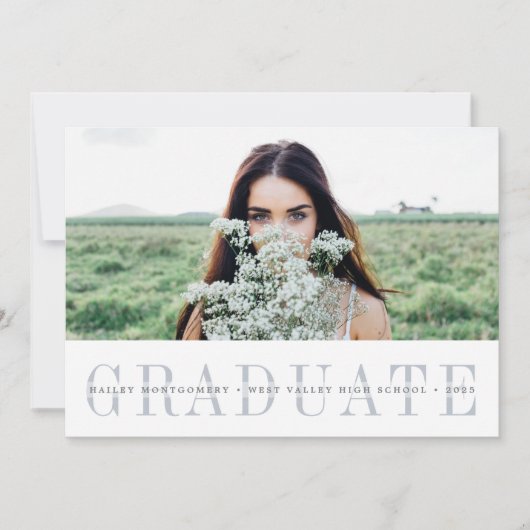 Spure Stripe | Aankondiging van twee foto-Afstuder (Voorkant)