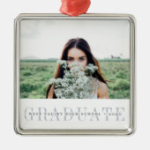 Spure Stripe | Foto Afstuderen Metalen Ornament (Voorkant)